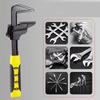 Multi-functional Multi-function Spanner Large Opening Plumbing Wrench F Type Wrench  Plumbing Work