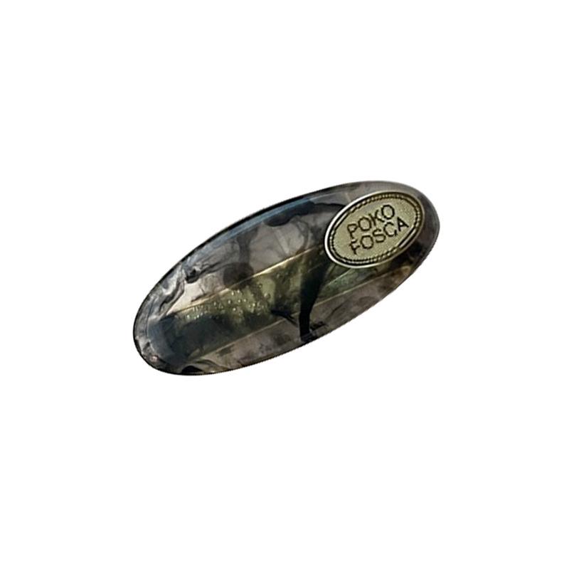 Корейская ретро-шпилька: Простая ацетатная боковая заколка для челки от Bai Baihe