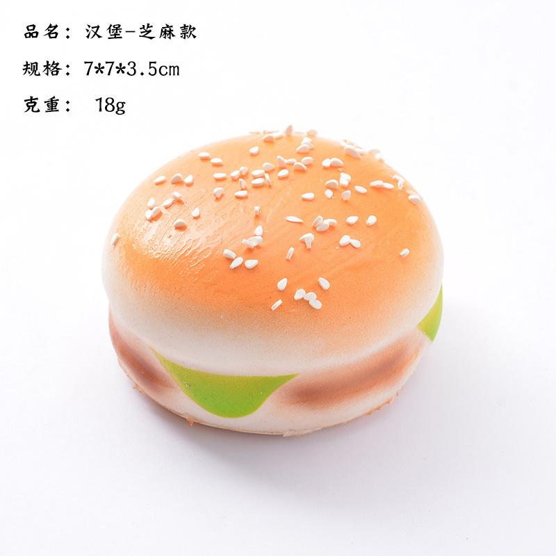 Pane Artificiale Sollievo dalla Pressione Impastare Sollievo dallo Stress giocattolo Cibo Finto Accessorio per Fotografia Modello per Vetrine e Armadietti fidget toy regali