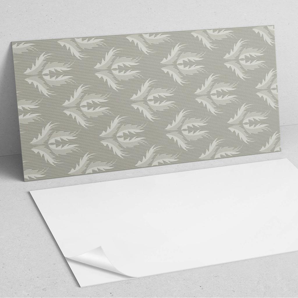 Panel Winylowy Samoprzylepny Idealny Do Wnętrz Nowoczesnych 100X50 Cm Stylowy Wzór Roślinny