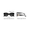 Gucci Logo Injection Cat Eye Sunglasses Women Sunglasses Black GG1976SK001