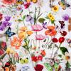 15 pcs Plant and flower PET sticker package Butterfly material sticker hand-decorated hand ledger sticker Junk Journal Supplies