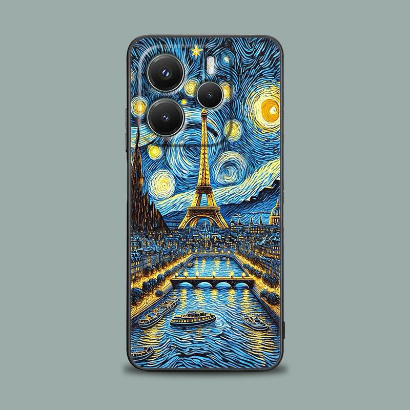 Phone Case for Xiaomi Redmi 15C 14C 12C 13C 4G Redmi Note 15 14 13 12 11 10 Pro Plus 5G 12S Soft Cover Interesting Van Gogh Art