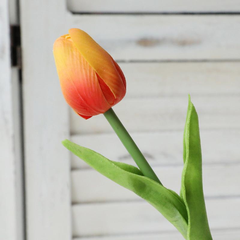 10/5Pcs Artificial Tulips Flower Real Touch Fake Faux Pu Tulips Flower Arrangement Wedding Bouquet Mother'S Day Gift Home Decor