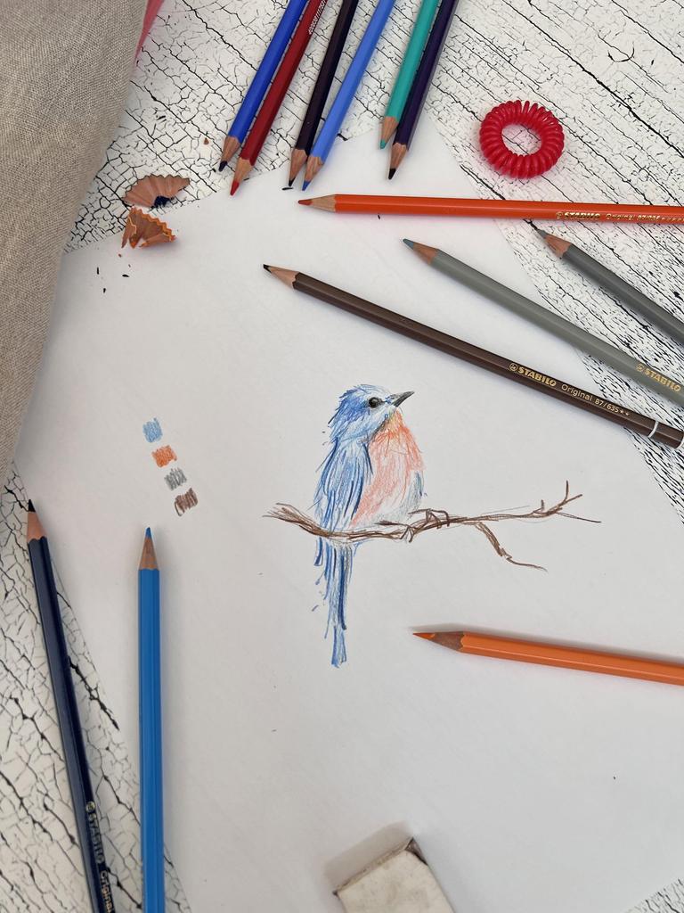 STABILO Watercolor 24 Pencils, Original, Colors, 8774-6