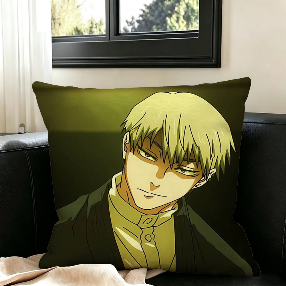 Zenin Naoya Pillow Case Square Double-Sided Sofa Cushion Cover Bedroom Bedside Pillow