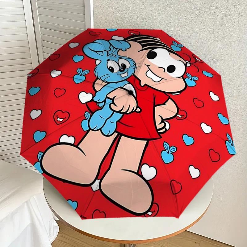 1PC Girl Mouse Umbrella-8-Rib Reinforced, Automatic Open, Lightweight & Durable, Cute Fashion Accessory for Outdoor, Beach or Casual Use, Beach Umbrel