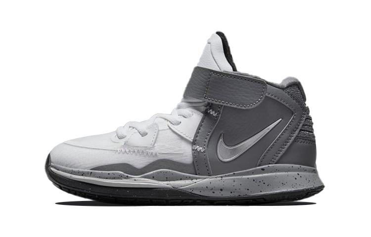 

Nike Kyrie 8 Infinity White Cement Comfortable Mid top Children s Basketball Shoes Gray White DD0336-108 27.5