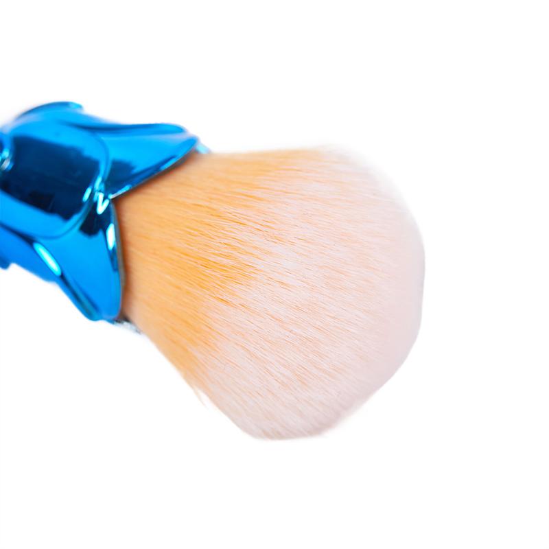 Rose Nail Dust Brush For Manicure Flower Nail Art Brush Nail Accessories Tools Popular Round Small Gel Polish Cleaning Brushesna