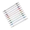 10 Colors Double Ended Nail Marker Pens Graffiti Dotting Drawing Liner Acrylic Nail Art Pen for  