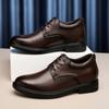 Autumn and Winter Men's Fashionable New with Increased Height for Business Leather Shoes Brand Men's Comfortable Leather Shoes