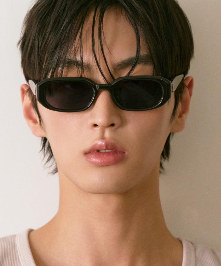 Hangeul Geek Chic Poet Sunglasses Black