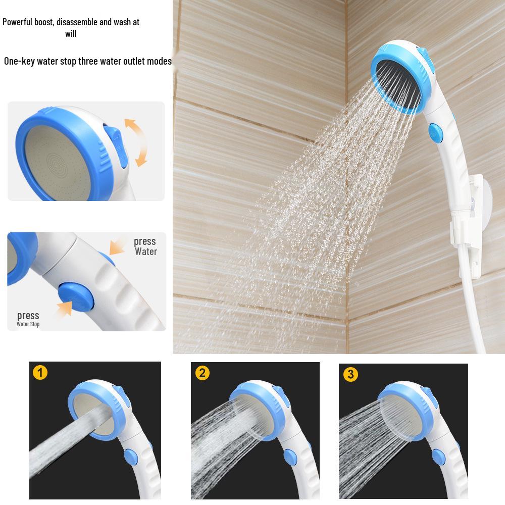 Electric Shower Head for Pet and Outdoor Camping Bathing