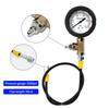 Automobile Brake Fluid Pressure Gauge, ABS Oil Pressure Detector, 3500psi Brake System Detection Instrument Tool
