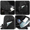 Men Luxury Waterproof Chest Bag Nylon Large Capacity Outdoor Travel Shoulder Bag High Quality Crossbody Sling Backpack