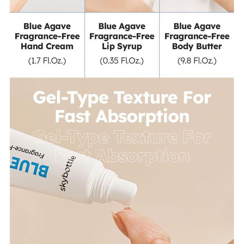 SkyBottle Blue Agave Fragrance-Free Lip Syrup