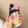 For Vivo V50 Lite Case Cute Cartoon Phone Shell Soft Liquid Silicone Back Cover For Vivo V 50 Full Protection Shockproof Bumper