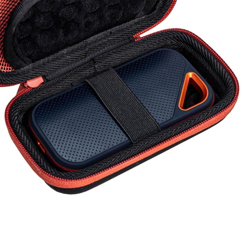 Aufbewahrungsorganizer für E30/E60/E61/E80/E81 Tragbare SSD-Festplatte Inklusive Stoßdämpfung Und Sicheren Reißverschlüssen