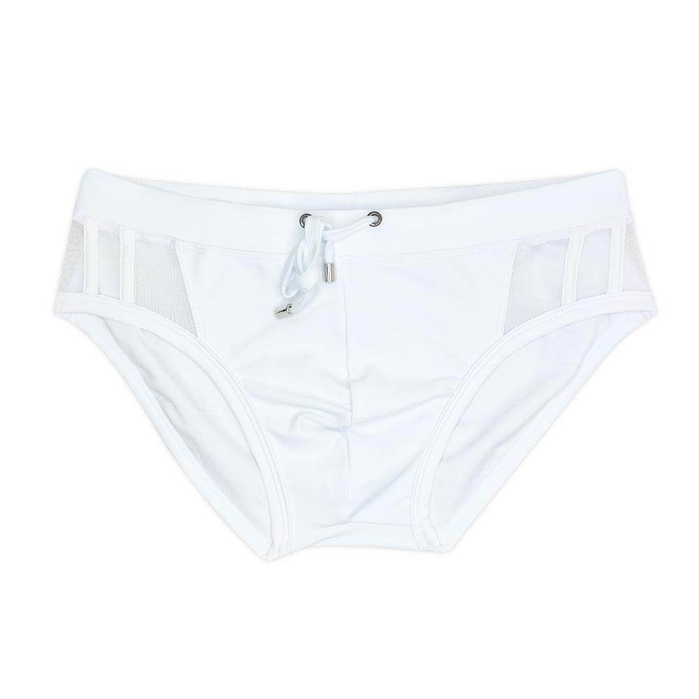 Pánské síťované plavky kalhotky Pánské plavky Drzé plavky Evropské sexy nízký pas