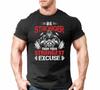 Be Stronger Gorilla T-Shirt Gym Men Bodybuilding Weighlifting Training Motivation Running Yoga Top Tee