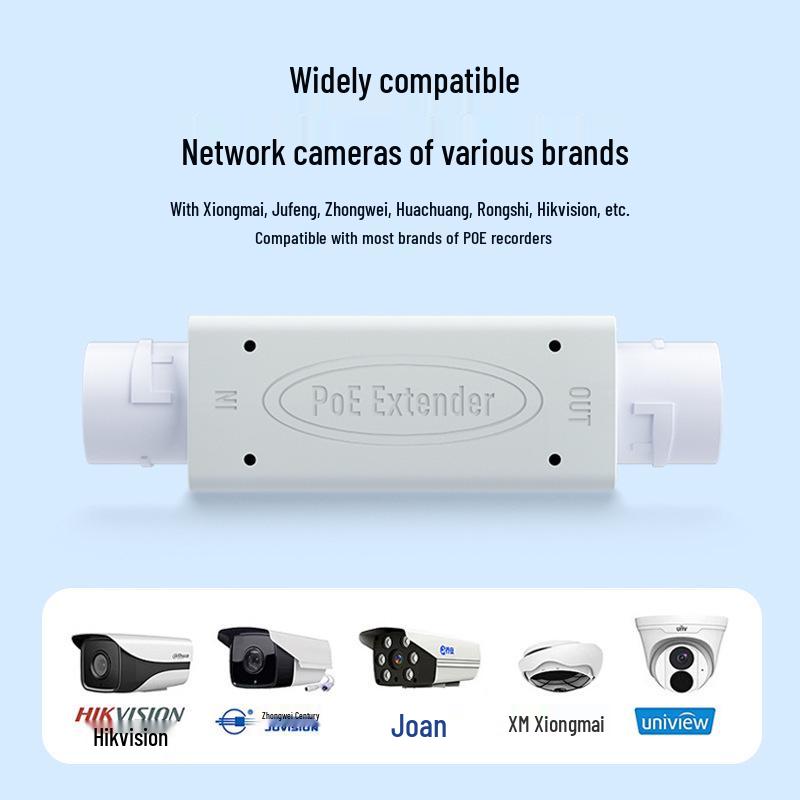 48V Waterproof Outdoor Gigabit POE Network Extender