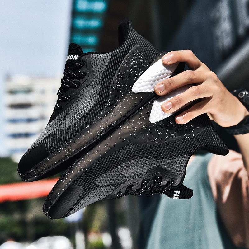 Мужская повседневная спортивная мужская обувь из дышащей пены на мягкой подошве с большой — фото 8