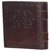 Leather Diary Journey Double Wolf Diary With Lock For Artist Sketchbook,Scrapbook,Drawing,Writing 17.78 X 12.7 Cm 240 Pages