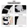 Cartoon Panda Auto Plüsch Taschentuchbox Halter