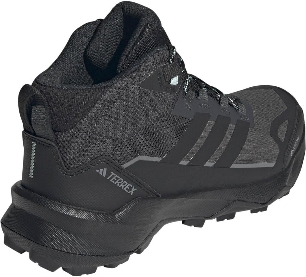 Обувь для треккинга Adidas Terrex Skychaser AX5 Mid Gore-tex carbon core black semi flash aqua