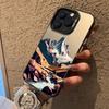 Mountain Scenery Peak Landscape Phone Case For iPhone 15 Pro Max 14 13 12 11 Pro Max Mini 15 14 Plus Shockproof Laser Back Cover