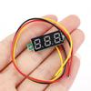 1/10pcs Mini LED Digital Voltage Meters Volt Voltage Panel Meter Red/Blue/Green Auto Car Mobile Power Volt Detector Instrument