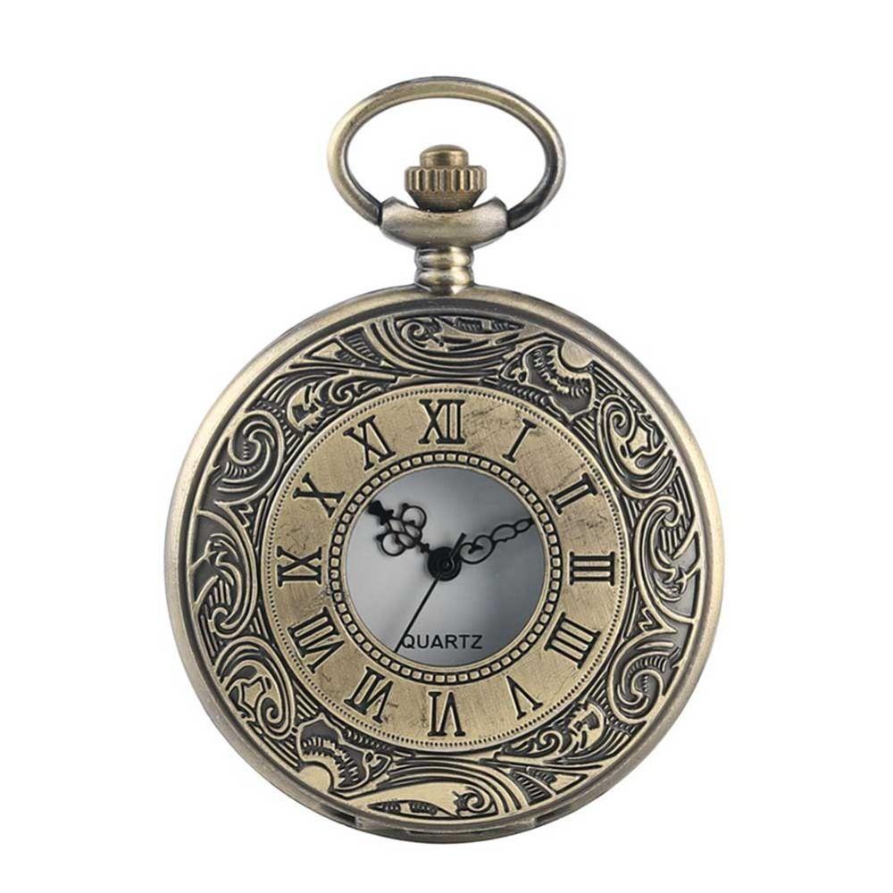 Steampunk Pocket Watch Quartz Movement Pocket Watch Pendant Chain Watches Best Gift