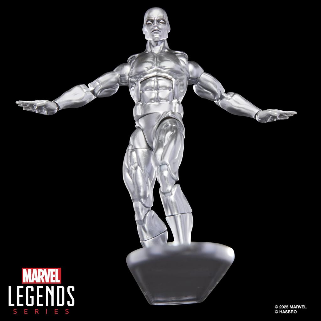 Hasbro Marvel Legends Series Silver Surfer Surfer Collectible 15cm Action Figure Toy G0815 Authentic "Silver #1"