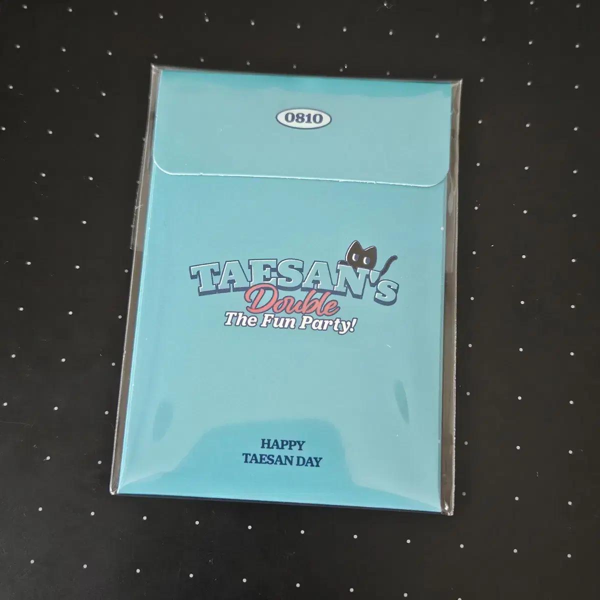 

(unopened) Boynextdoor Taesan Birthday Photo Card Set