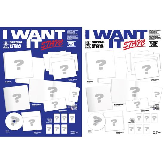Select POB STAYC Special Single I WANT IT