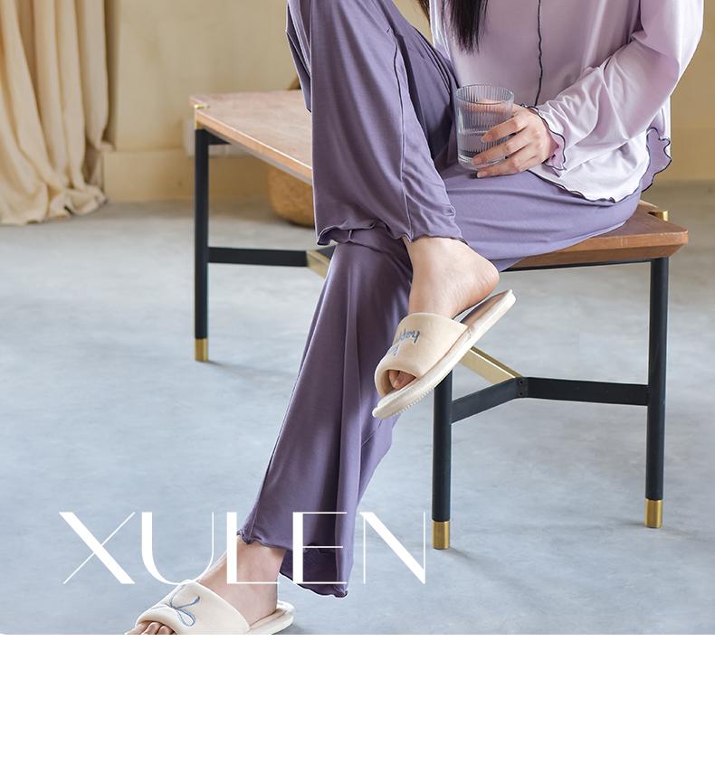 Xuan Liang Women's Modal Long Sleeve Sleepwear Set