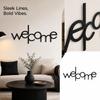 Wanddeko Schmiedeeiserne Wandhängedeko für Wohnzimmer Schlafzimmer - 50