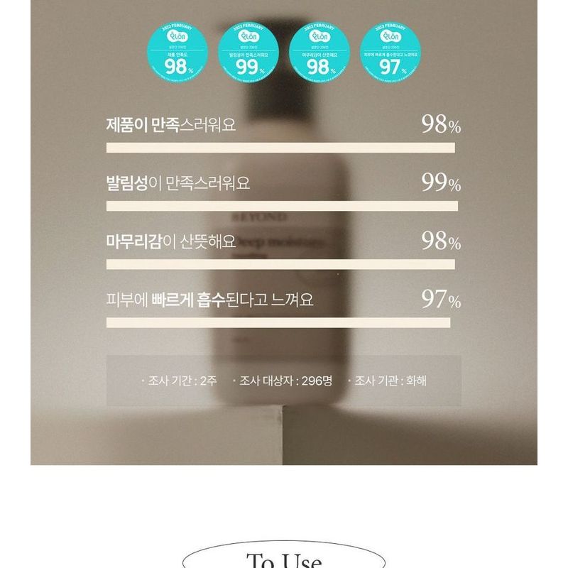 BEYOND - Deep Moisture Smoothing Body Emulsion