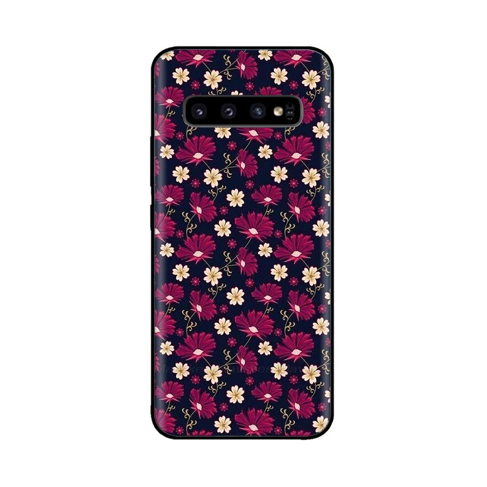 For Samsung S10 Plus Case S10 Silicone Fashion Back Cover Cases For Samsung Galaxy S10 S10E S 10 S10plus Protective Back Cover