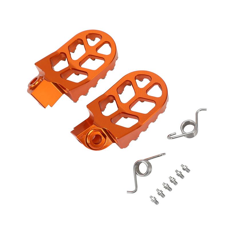 Motorrad Fußraste Fußrasten Pedale Rasten Für KTM SX SXF EXC EXCF XCF XCW XCFW 65 85 125 150 250 300 350 400 450 530 ADVENTURE