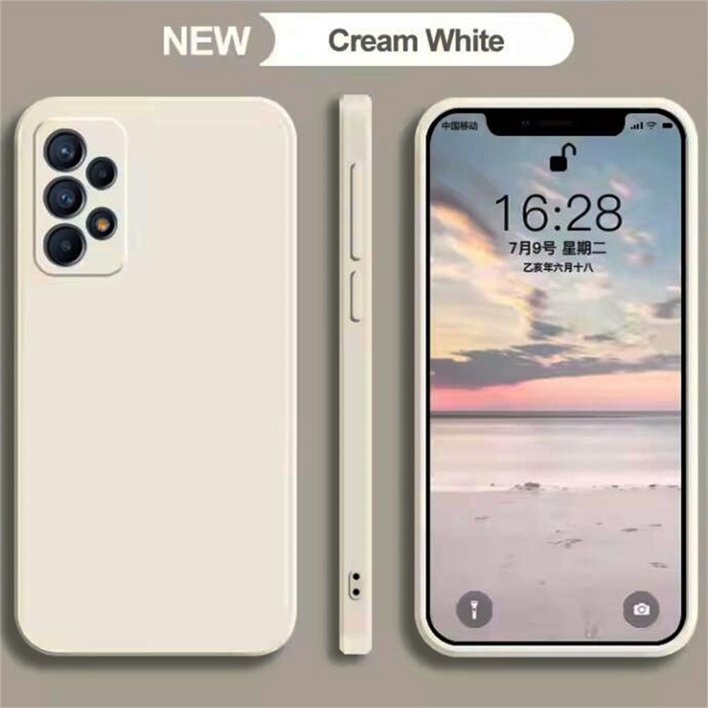 Hot sale TPU Phone Case for Samsung Galaxy A32 A33 A52 A72 4G 5G Shockproof Luxury Liquid Silicone Camera Protective Back Cover
