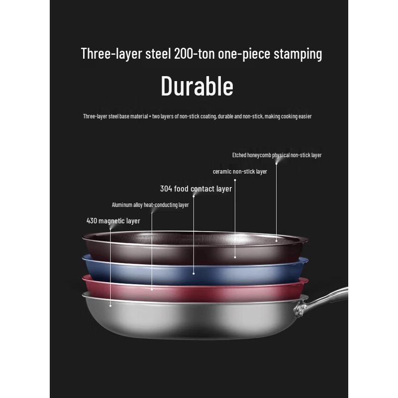 COOKER KING 28cm Star Non-stick Frying Pan