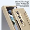 Applicable To Samsung Z Fold1 Mobile Phone Case Flat Hinge Metal Lens Case Film Integrated Fold1 Anti-drop Protective Case