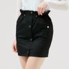 Henry Stuart Women'S H-Line Button Skirt Black