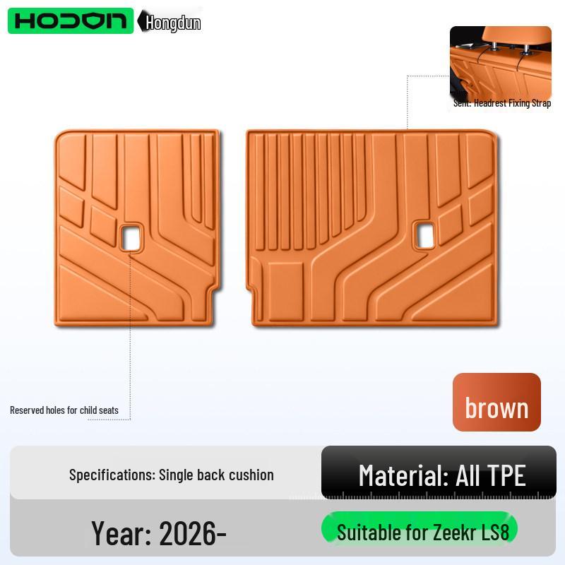 ZEEKR LS8 Trunk TPE26 Floor Mats Tail Box Decorative Accessory