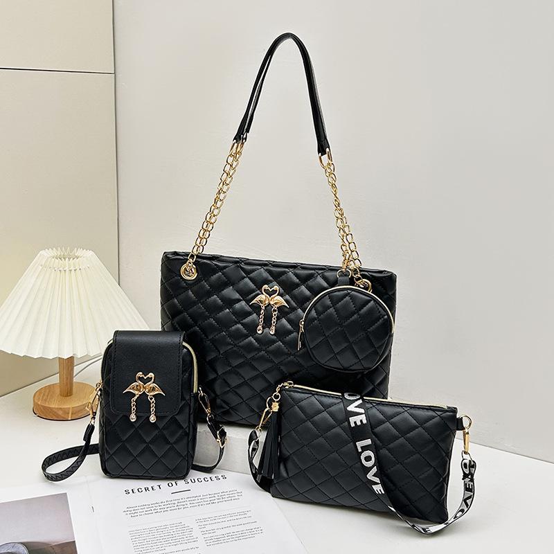 

Стильная высококачественная плетеная сумка через плечо и кошелек для монет