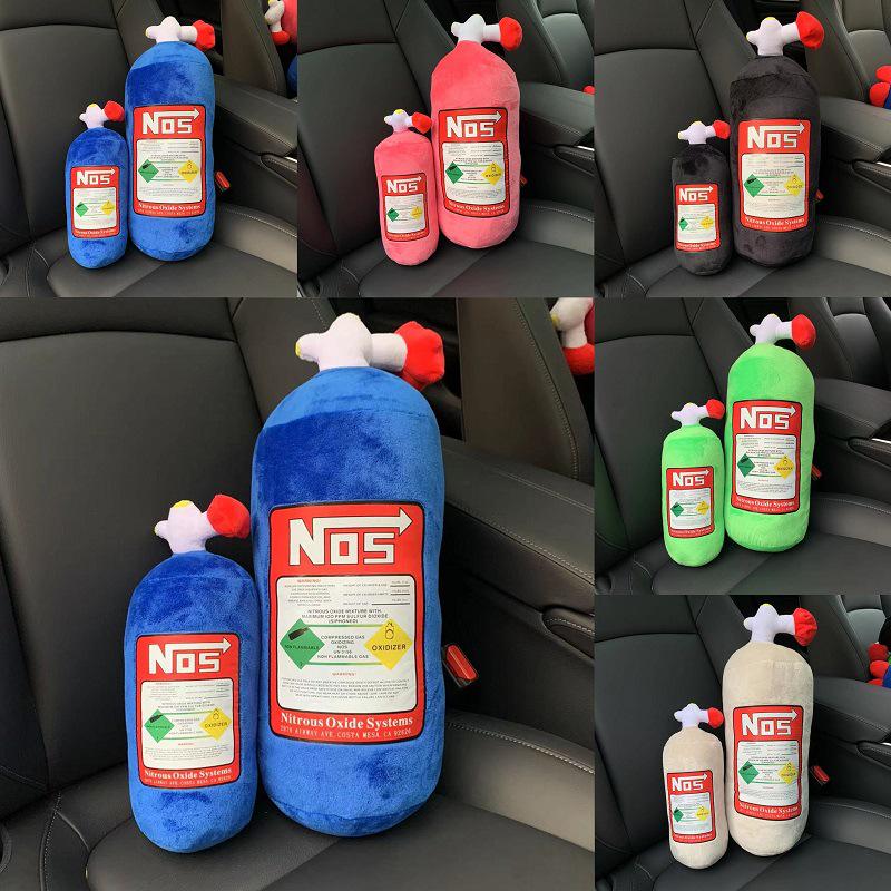 Nitrogen Bottle Car Neck and Waist Headrest Pillow