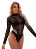 Women'S Underwear Sexy Fishnet Tight Lingerie Costumes Erotic Mesh Hollow See Through Bodysuits Ladies Transparent Body Suit