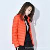 Cotton Padded Women's New Short, Lightweight, Thick, Warm, Slim Fit Korean Version Silk and Cotton Fashionable Jacket Without Storage Bag