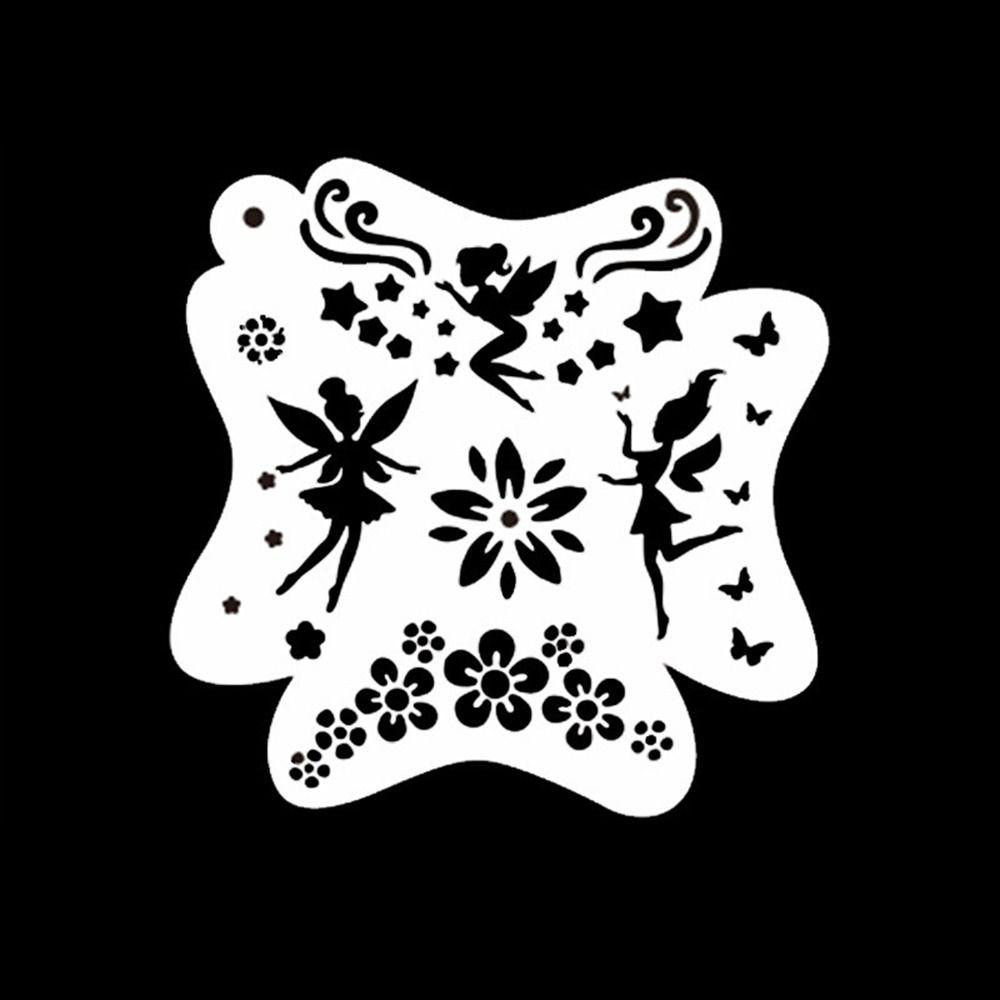 Hand Painting Face Paint Templates Reusable DIY Makeup Tools Body Art Paint Stencils  Drawing